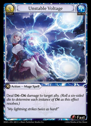 Unstable Voltage