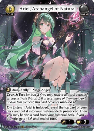 Ariel, Archangel of Natura