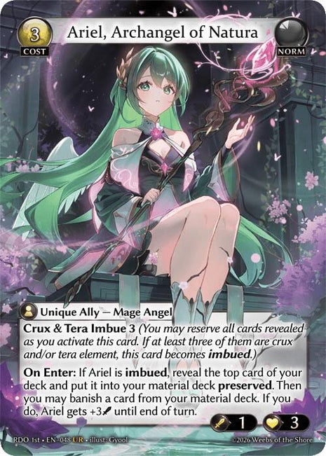Ariel, Archangel of Natura