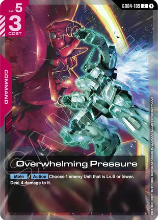 Overwhelming Pressure