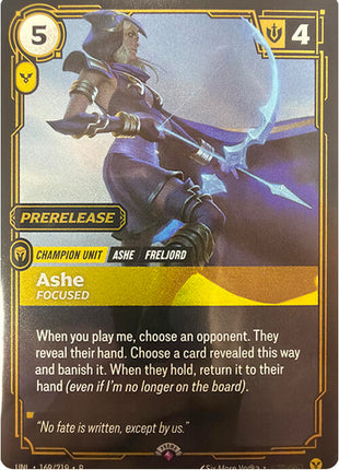 Ashe - Focused