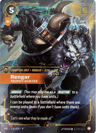 Rengar, Trophy Hunter