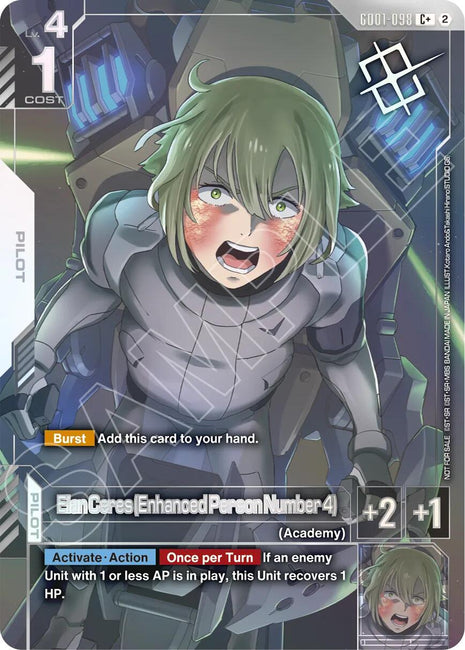 Elan Ceres (Enhanced Person Number 4) (Store Tournament Winner Pack 05)