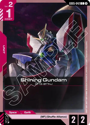 Shining Gundam (GD05-042)
