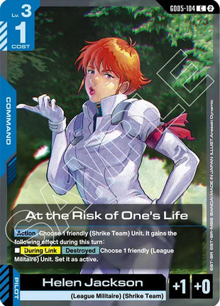 At the Risk of One's Life
