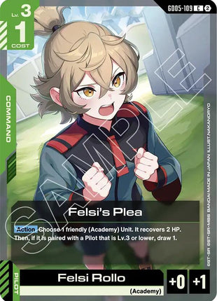 Felsi's Plea