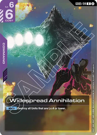 Widespread Annihilation