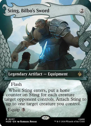 Sting, Bilbo's Sword (Showcase)