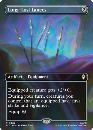 Long-Lost Lances (Borderless)