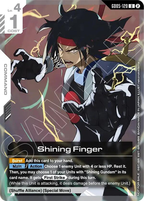 Shining Finger (GD05 Release Event)