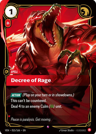 Decree of Rage