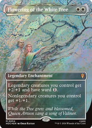 Flowering of the White Tree (Borderless) (Surge Foil)
