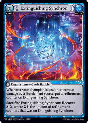 Extinguishing Synchron
