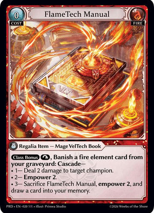 FlameTech Manual