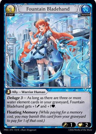Fountain Bladehand