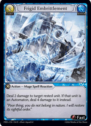 Frigid Embrittlement