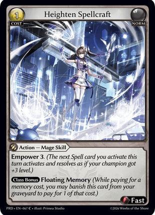 Heighten Spellcraft
