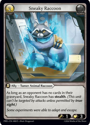 Sneaky Raccoon