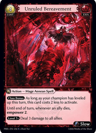 Unruled Bereavement