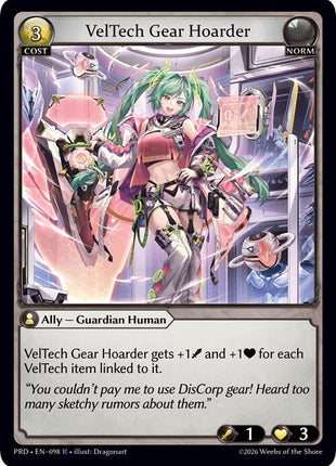 VelTech Gear Hoarder