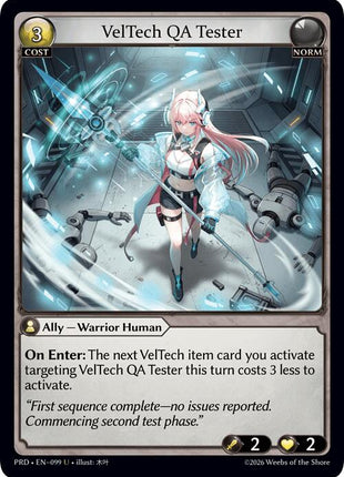 VelTech QA Tester