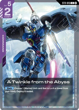 A Twinkle from the Abyss