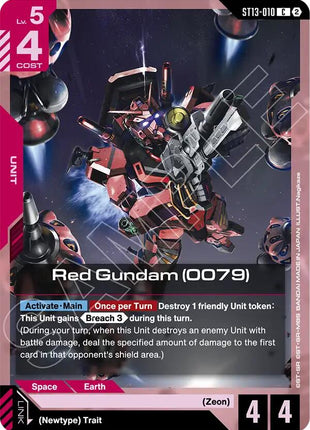 Red Gundam (0079)