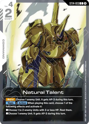 Natural Talent