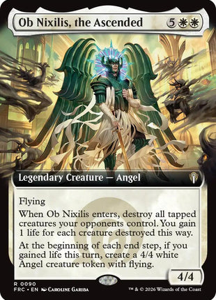 Ob Nixilis, the Ascended (Extended Art)