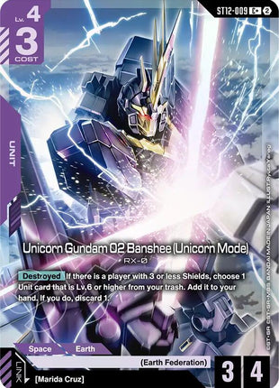 Unicorn Gundam 02 Banshee (Unicorn Mode) (C+)