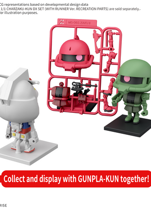 1/1 CHARZAKU-KUN DX SET (WITH RUNNER Ver. RECREATION PARTS)