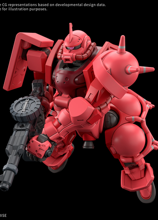HG 1/144 CHAR'S ZAKU(GQ)