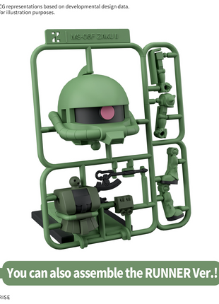 1/1 ZAKUPLA-KUN DX SET (WITH RUNNER Ver. RECREATION PARTS)