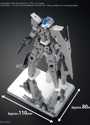 ACTION BASE 7 [CLEAR COLOR] MIRROR STICKERS SET