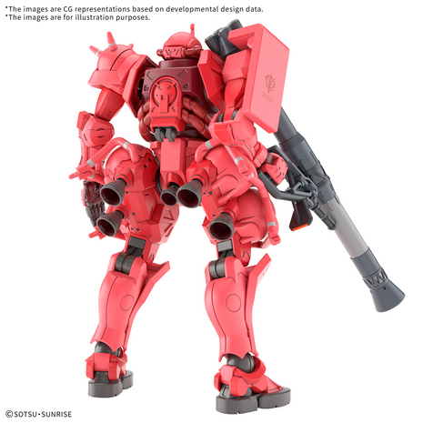 HG 1/144 CHAR'S ZAKU(GQ)