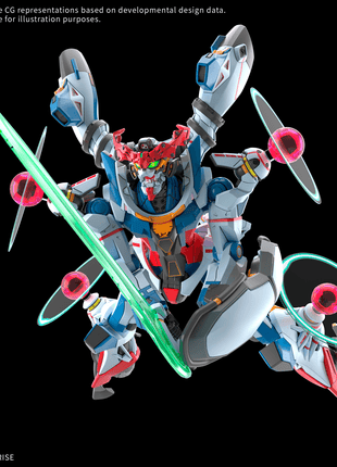 HG 1/144 GQuuuuuuX(Endymion Unit Awakened)