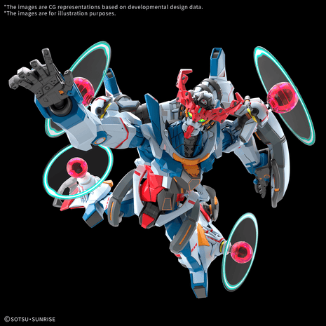 HG 1/144 GQuuuuuuX(Endymion Unit Awakened)