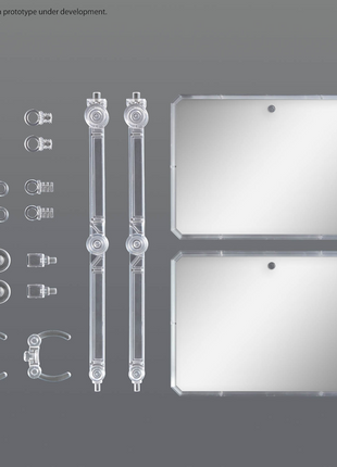 ACTION BASE 7 [CLEAR COLOR] MIRROR STICKERS SET