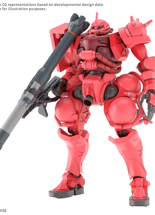 HG 1/144 CHAR'S ZAKU(GQ)