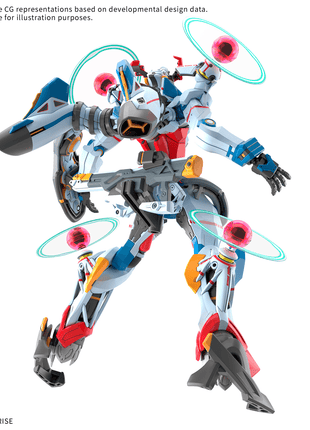HG 1/144 GQuuuuuuX(Endymion Unit Awakened)