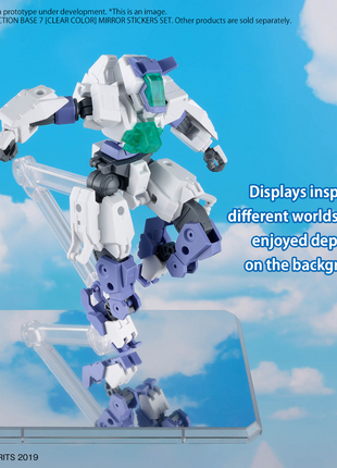 ACTION BASE 7 [CLEAR COLOR] MIRROR STICKERS SET