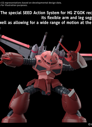 HG 1/144 Z’GOK(SEED FREEDOM Ver.)