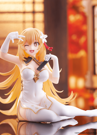 A Certain Scientific Railgun Desktop Cute Figure - Misaki Shokuho (Chinese Dress Ver.)