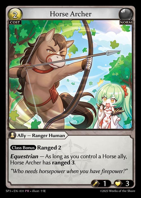 Horse Archer SP3 • EN—031 • PR