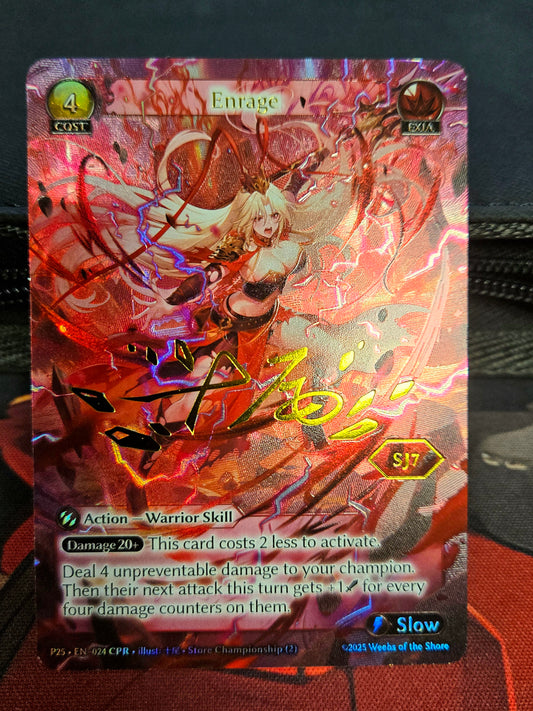 (CPR) Enrage - Promotional Cards (P)