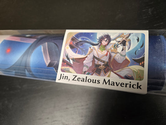 Jin, Zealous Maverick Playmat
