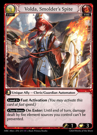 Volda, Smolder's Spite [MH Alter - 211]